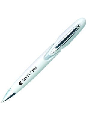 Plastic Pen Myto PM Retractable Penswith ink colour Blue